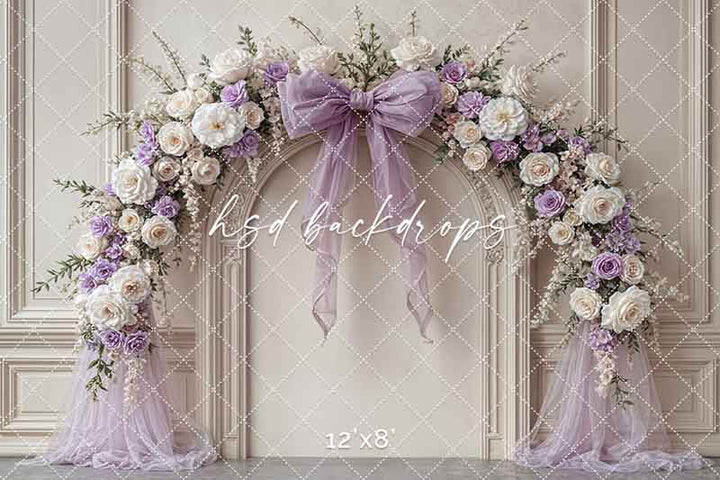 Coquette Wall - Purple - HSD Photography Backdrops