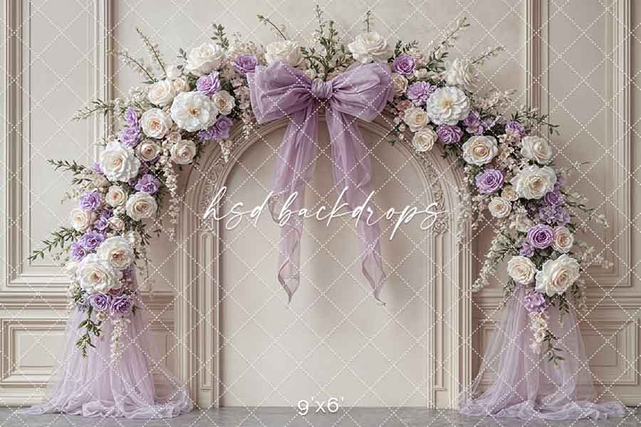 Coquette Wall - Purple - HSD Photography Backdrops