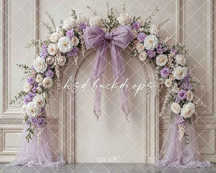 Coquette Wall - Purple - HSD Photography Backdrops