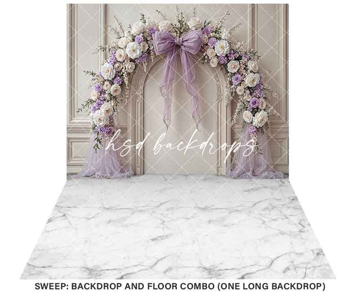 Coquette Wall - Purple - HSD Photography Backdrops