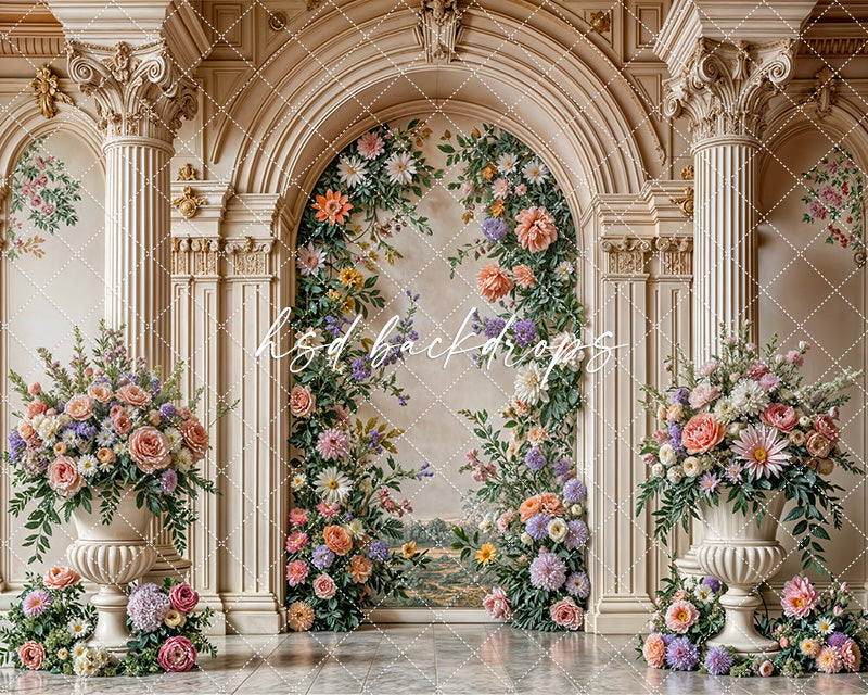 Elegant Arched Columns - Eloise (sweep options) - HSD Photography Backdrops