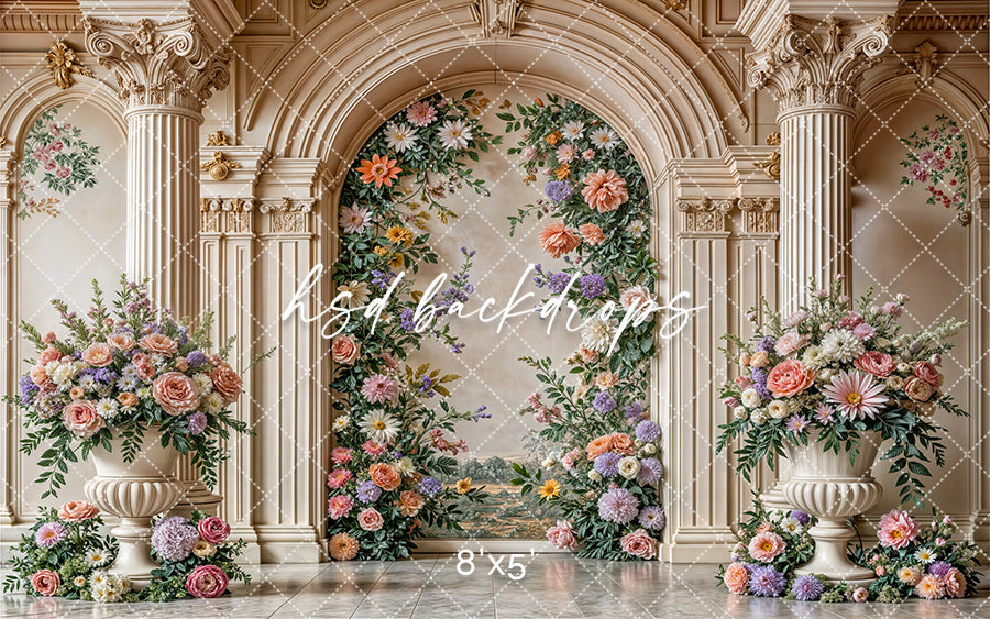 Elegant Arched Columns - Eloise (sweep options) - HSD Photography Backdrops