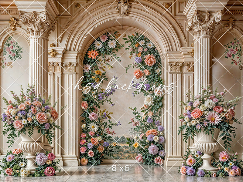 Elegant Arched Columns - Eloise (sweep options) - HSD Photography Backdrops