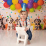 Birthday Party Pups - HSD Photography Backdrops