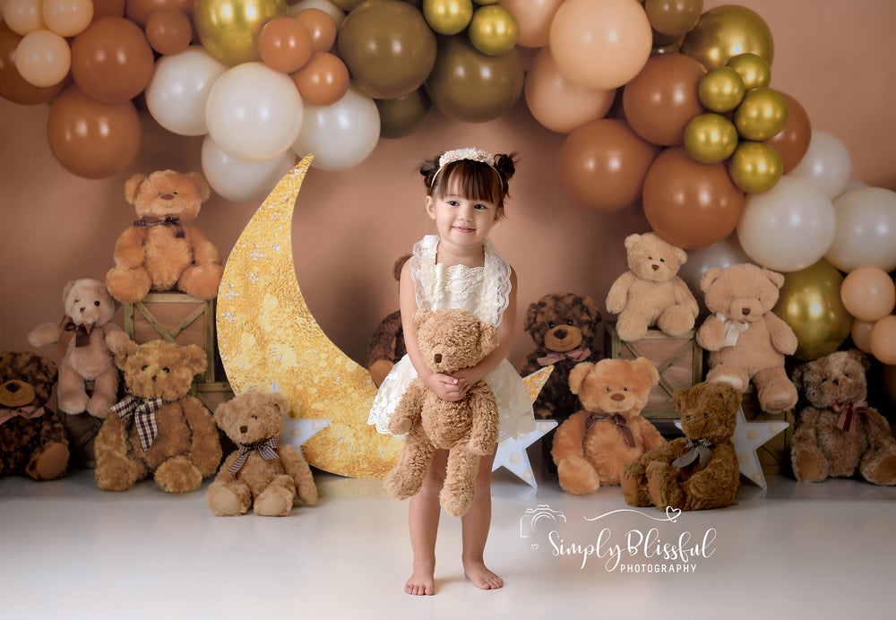 Teddy Bear Balloons - HSD Photography Backdrops