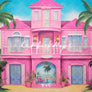 Dolly's Tropical Dreamhouse - HSD Photography Backdrops