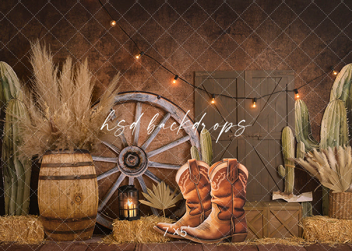 Yellowstone Cowboy - HSD Photography Backdrops
