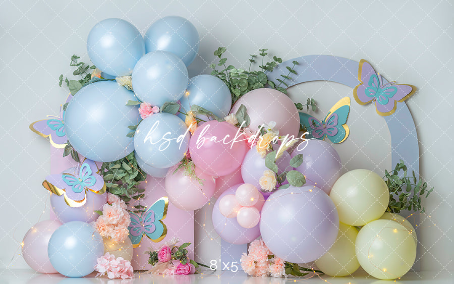 Spring Balloons - HSD Photography Backdrops