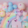 Pastel Rainbow Birthday - HSD Photography Backdrops