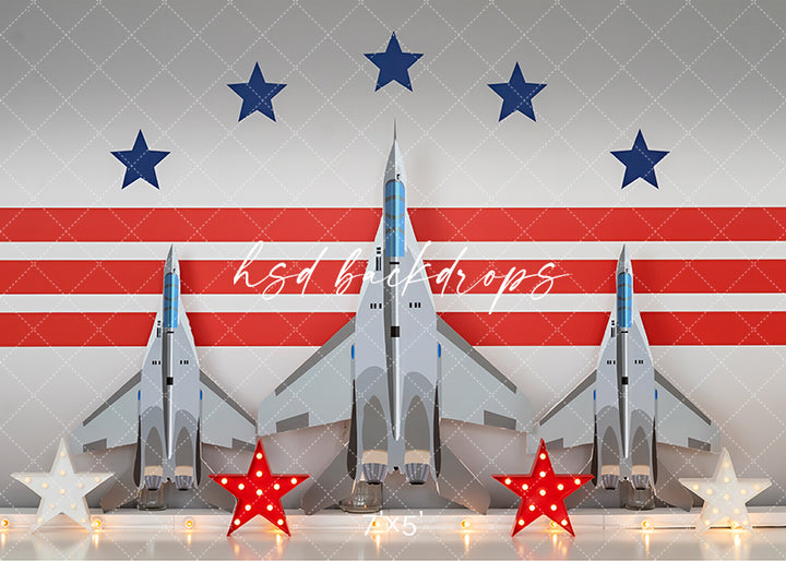 Fighter Jet - HSD Photography Backdrops