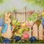 Rabbit's Garden Set Up - HSD Photography Backdrops