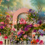 Summery Garden - HSD Photography Backdrops