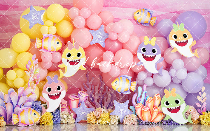 Little Shark - HSD Photography Backdrops