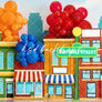 Birthday Street - HSD Photography Backdrops