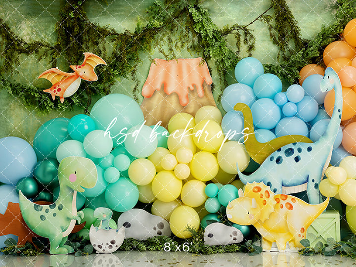 Dinosaur Birthday - HSD Photography Backdrops