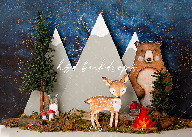 Welcome to the Woods - HSD Photography Backdrops