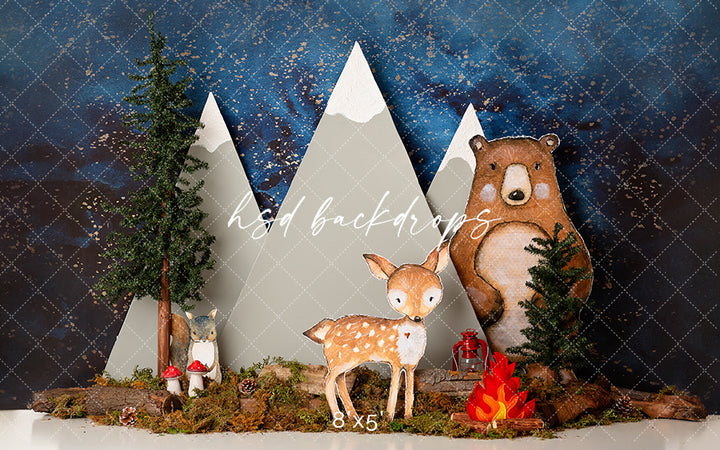 Welcome to the Woods - HSD Photography Backdrops