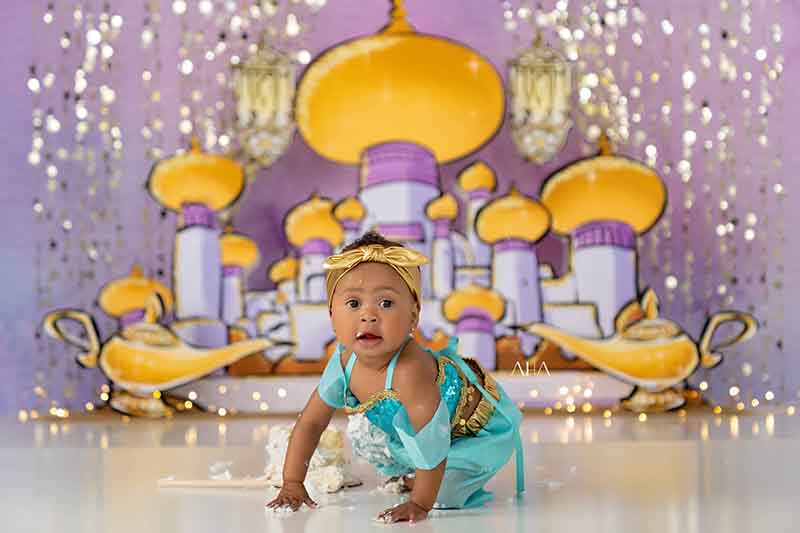 Princess Jasmine's Castle - HSD Photography Backdrops