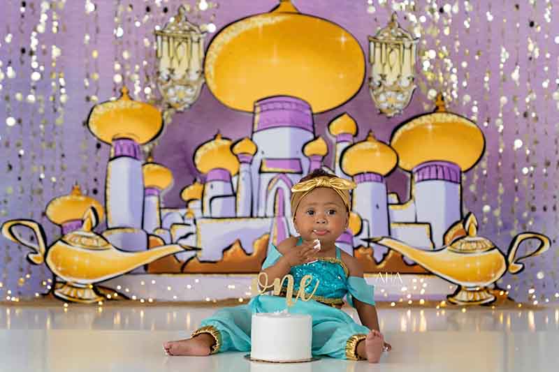 Princess Jasmine's Castle - HSD Photography Backdrops