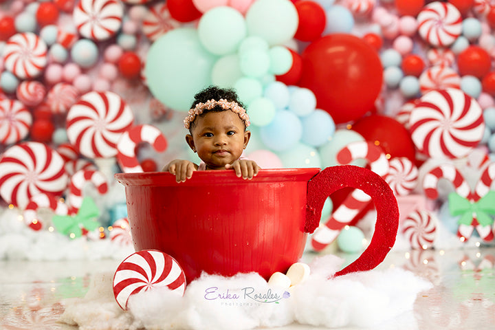 Peppermint Party - HSD Photography Backdrops