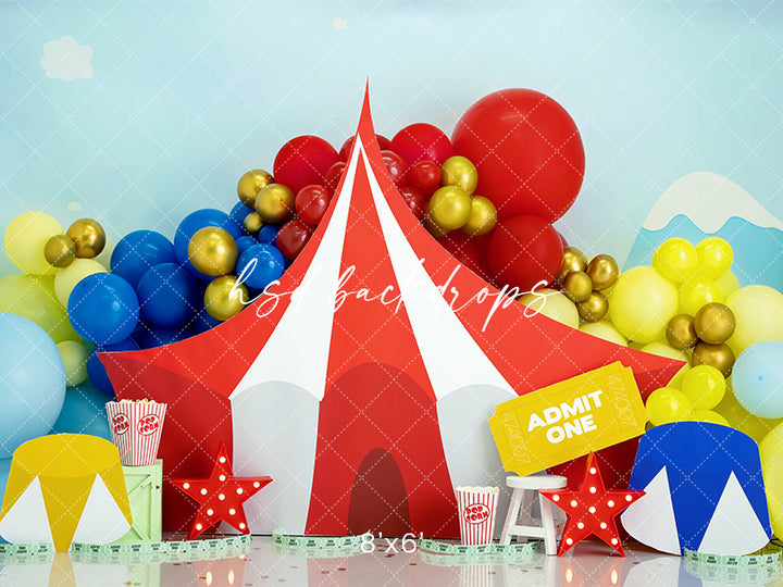 Circus Party - HSD Photography Backdrops