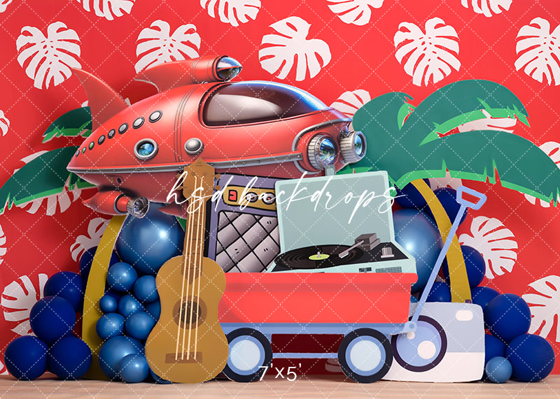Lilo's Hawaiian Birthday - HSD Photography Backdrops
