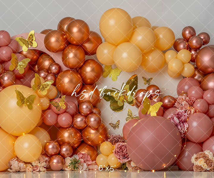 Peachy Pink Princess - HSD Photography Backdrops