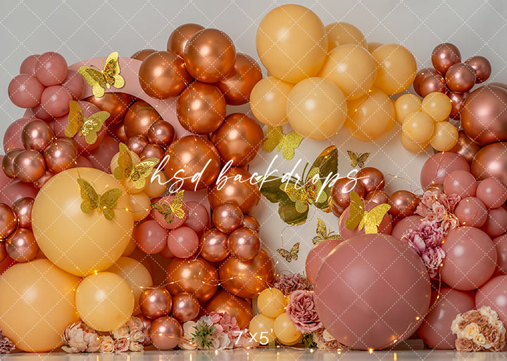 Peachy Pink Princess - HSD Photography Backdrops