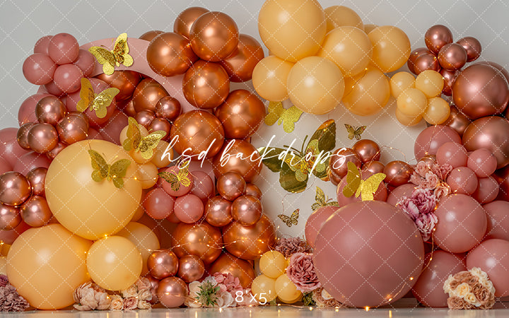 Peachy Pink Princess - HSD Photography Backdrops