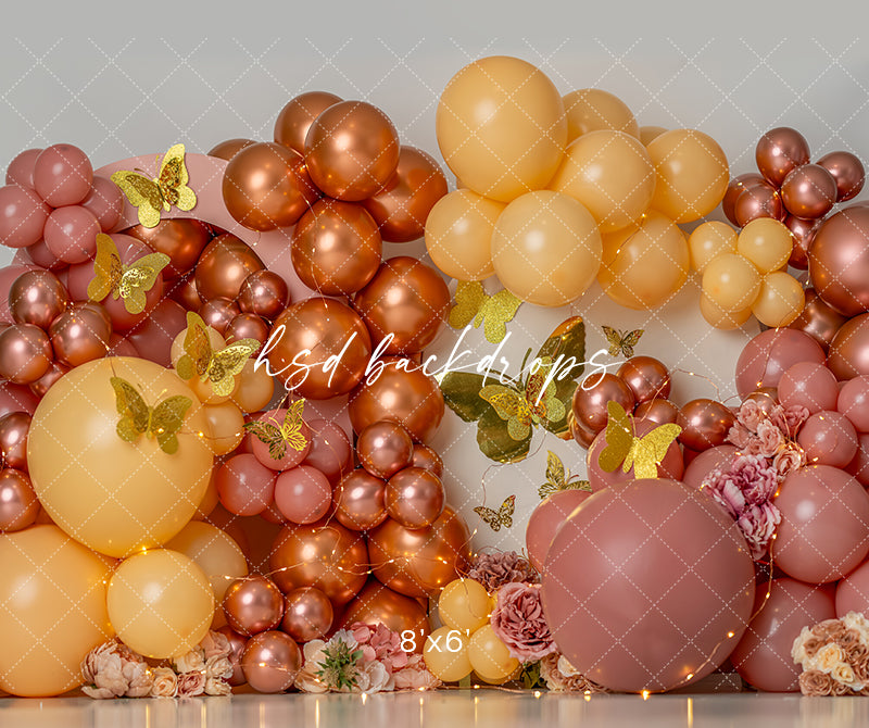 Peachy Pink Princess - HSD Photography Backdrops