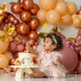 Peachy Pink Princess - HSD Photography Backdrops