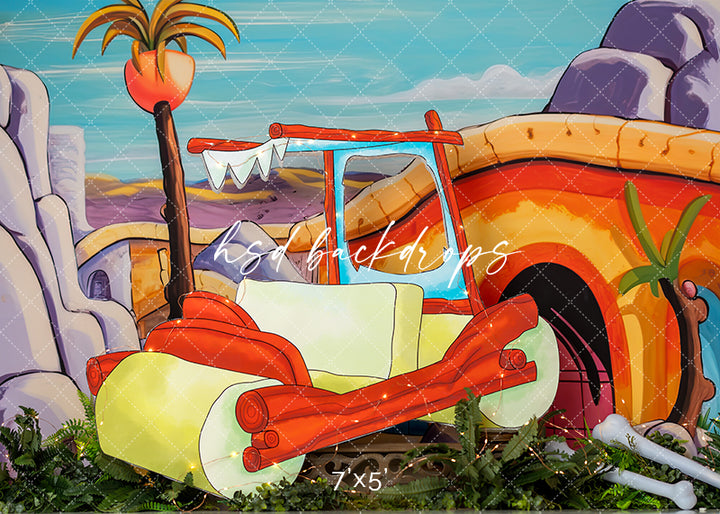 Yaba Daba Doo! - HSD Photography Backdrops