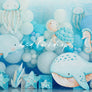 Under the Baby Blue Sea - HSD Photography Backdrops