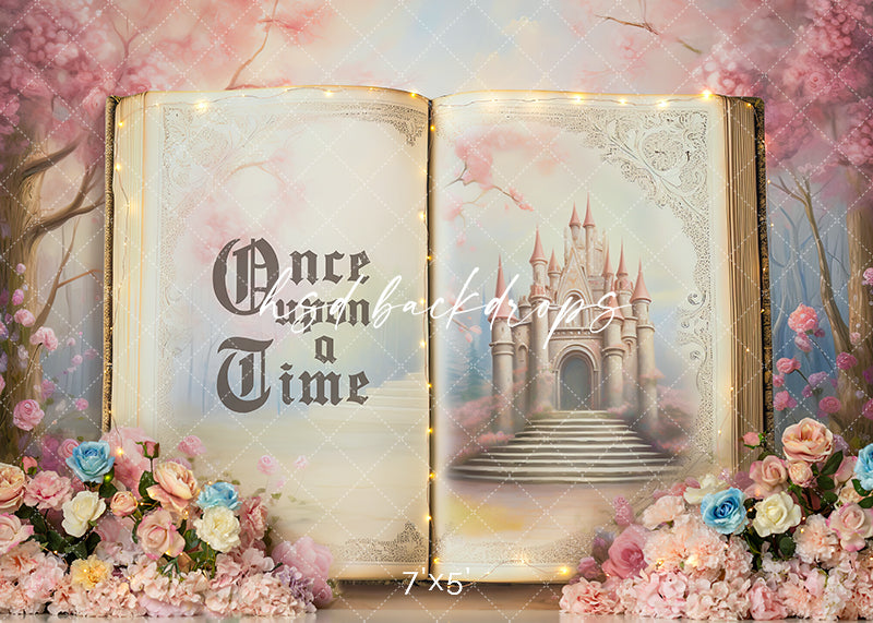 Once Upon A Time Photo Backdrop For Fairytale Storybook Cake Smash once-upon-a-time-photo-backdrop-for-fairytale-storybook-cake-smash