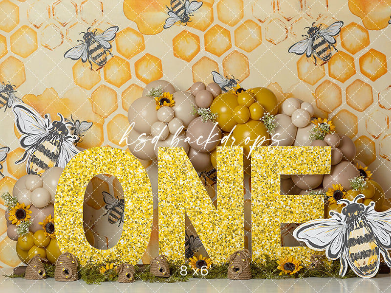 First Beeday - HSD Photography Backdrops