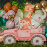 Pink Safari Jeep - HSD Photography Backdrops