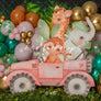 Pink Safari Jeep - HSD Photography Backdrops