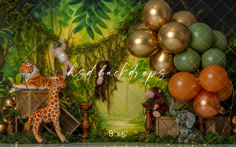 Welcome to the Jungle - HSD Photography Backdrops