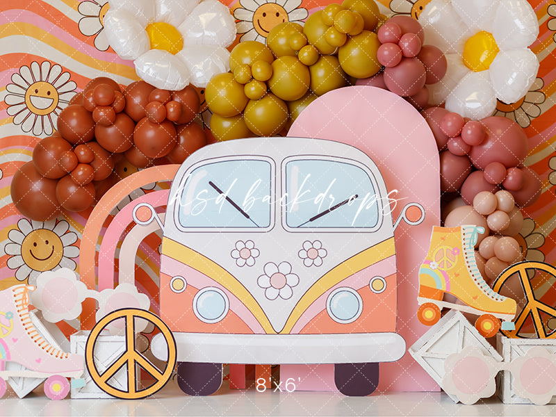 Groovy Party - HSD Photography Backdrops