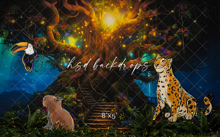 Antonio's Tree House - HSD Photography Backdrops