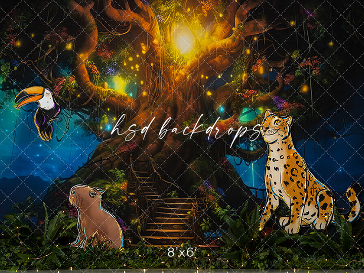 Antonio's Tree House - HSD Photography Backdrops