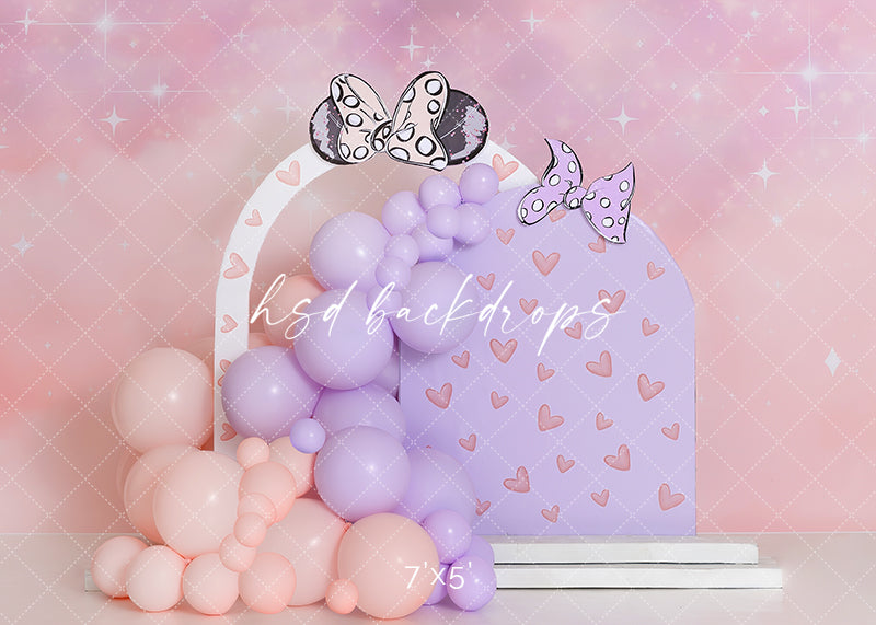 Minnie Arches - HSD Photography Backdrops