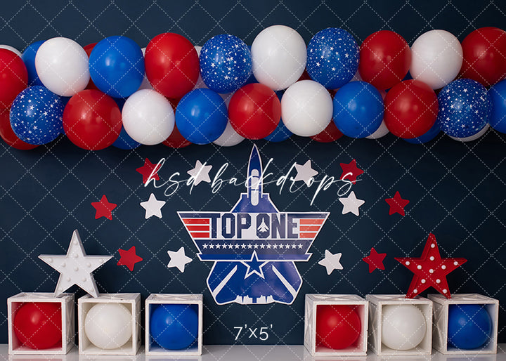 Top One Birthday - HSD Photography Backdrops