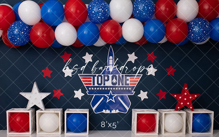 Top One Birthday - HSD Photography Backdrops