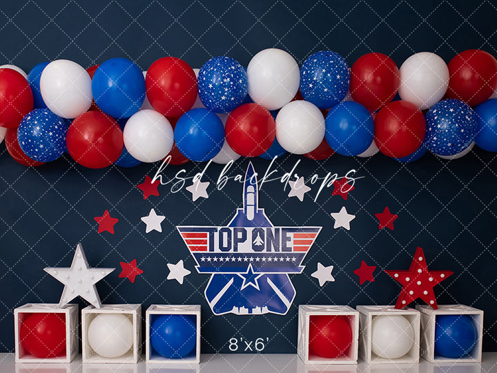 Top One Birthday - HSD Photography Backdrops