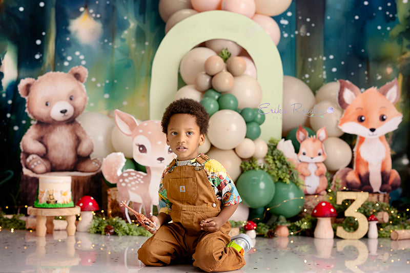 Wonderful Woodland Animals - HSD Photography Backdrops