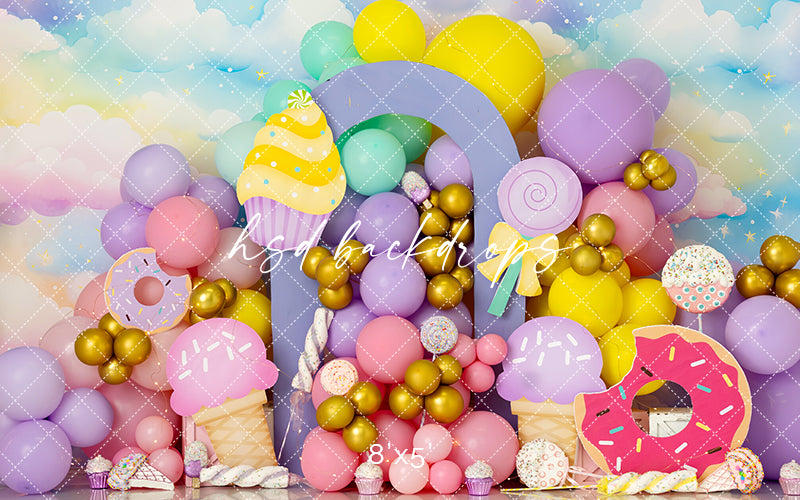 Sweet One Celebration - HSD Photography Backdrops