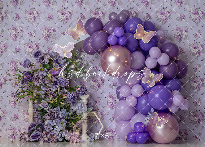 Pretty in Purple - HSD Photography Backdrops