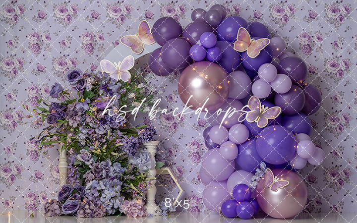 Pretty in Purple - HSD Photography Backdrops