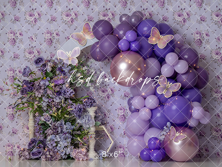 Pretty in Purple - HSD Photography Backdrops